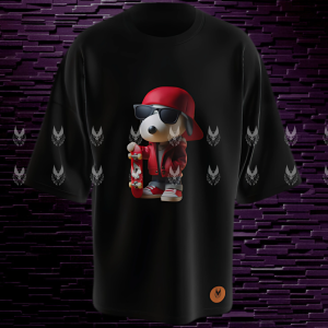 REMERA OVERSIZE SNOOPY