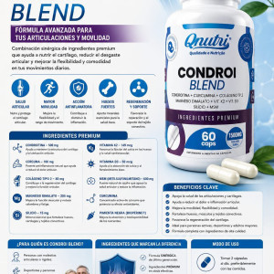 CONDROI BLEND QNUTRI DE 60 CAPSULAS