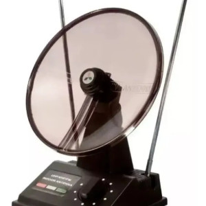 Antena interior para tv tipo parabolica 
