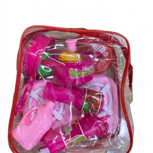 Set de cocinita de juguete en bolsa 