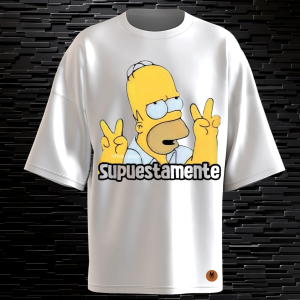 REMERA OVERSIZE SIMPSONS