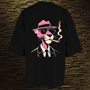 REMERA OVERSIZE PANTERA ROSA