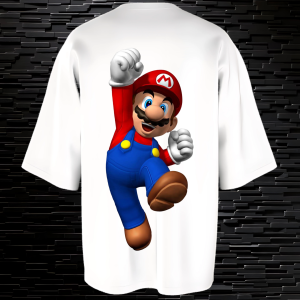 REMERA OVERSIZE SUPER MARIO