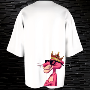 REMERA OVERSIZE PANTERA ROSA