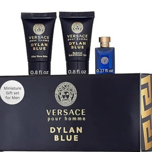 Mini gift set Versace Dylan Blue para hombre
