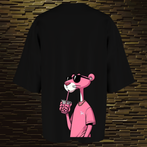 REMERA OVERSIZE PANTERA ROSA