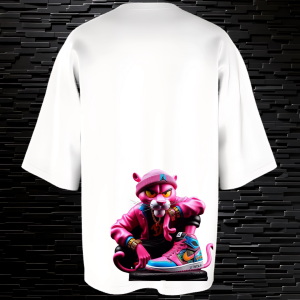 REMERA OVERSIZE PANTERA ROSA
