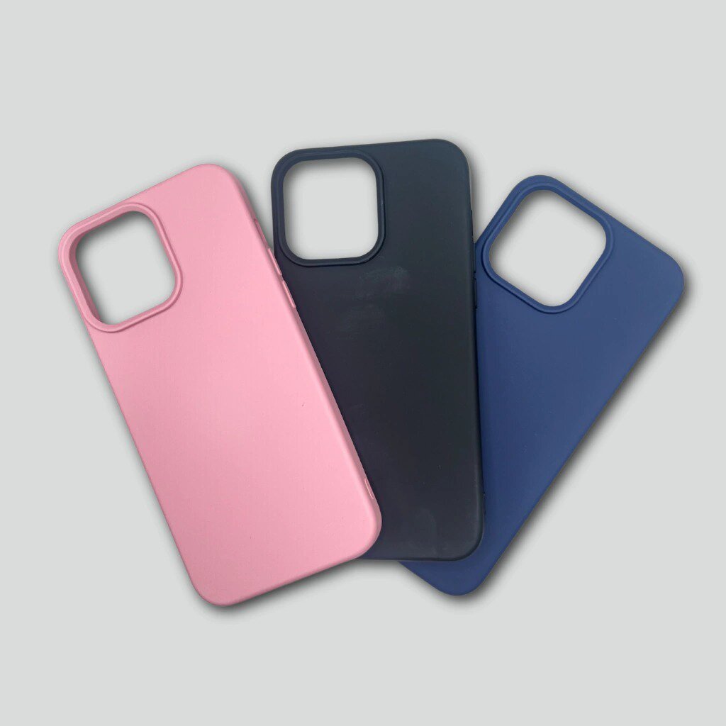 FUNDA PROTECTORA COLOR LISO PARA CELULAR