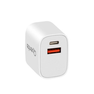 CARGADOR CARGA RAPIDA USB-A QC3.0 Y USB-C PD 20W