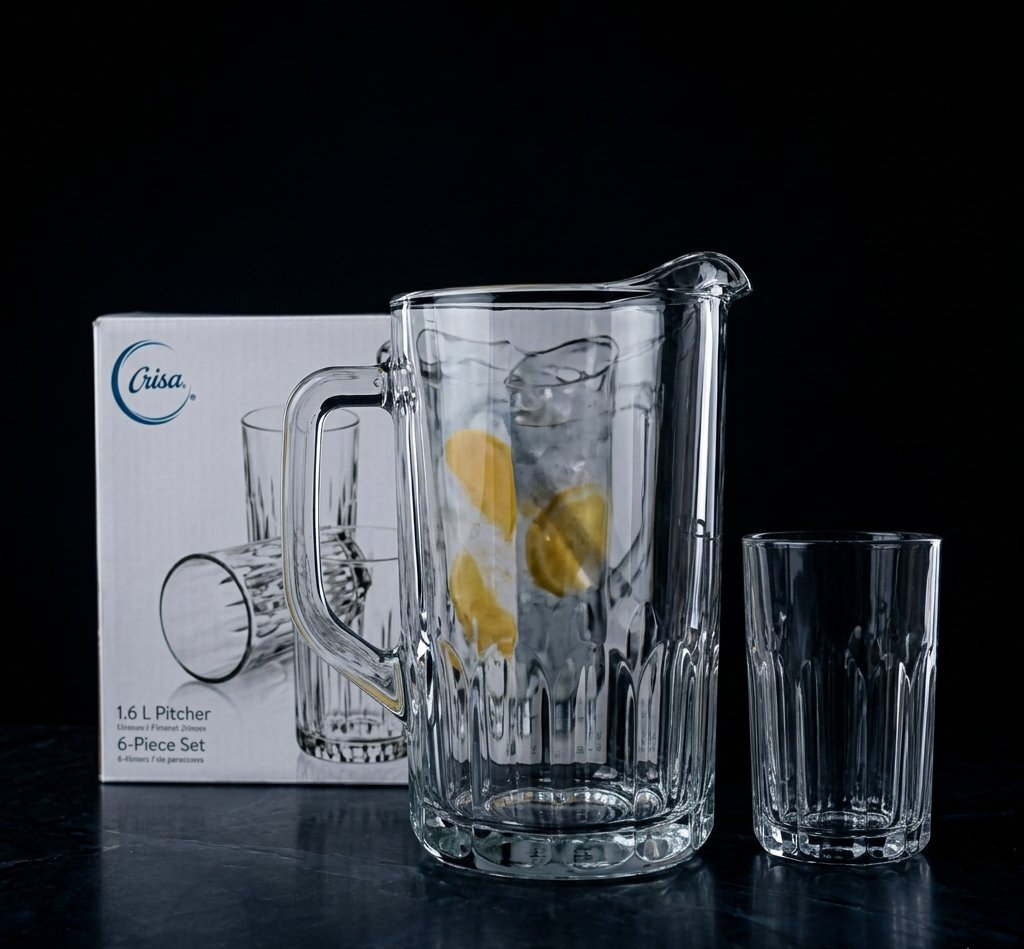 Juego de Jarra con vasos 