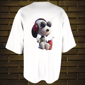 REMERA OVERSIZE SNOOPY