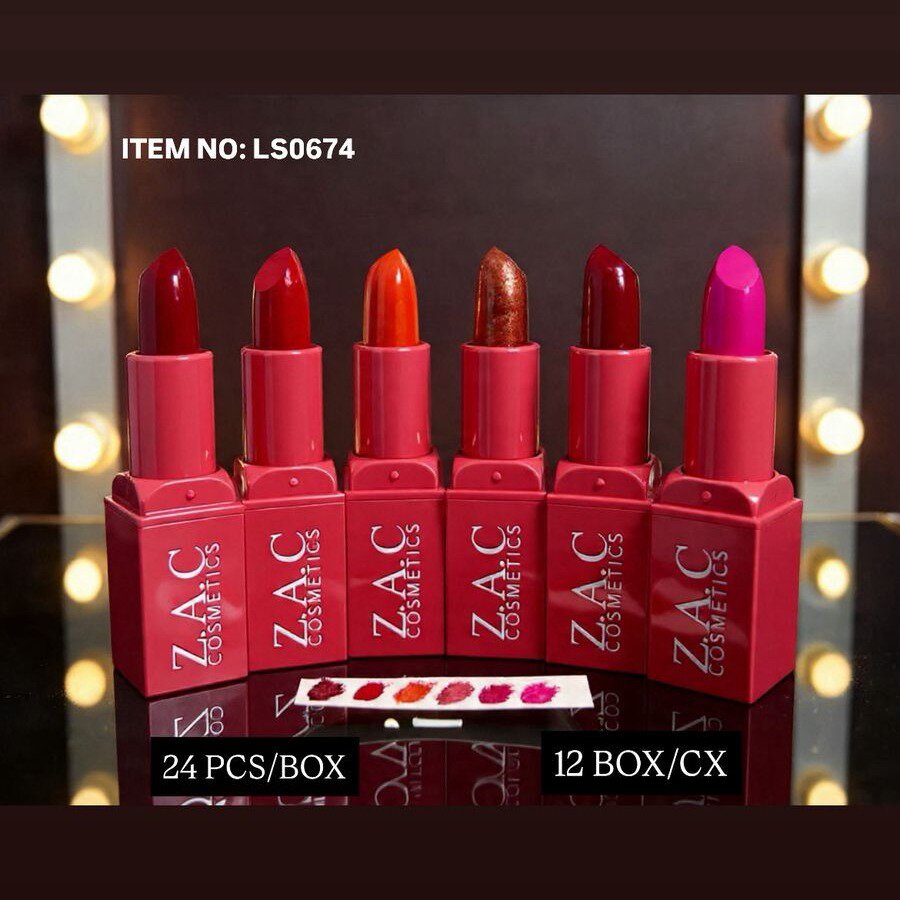 LABIAL HIDRATANTE 6 TONOS 24 PCS- LS0674