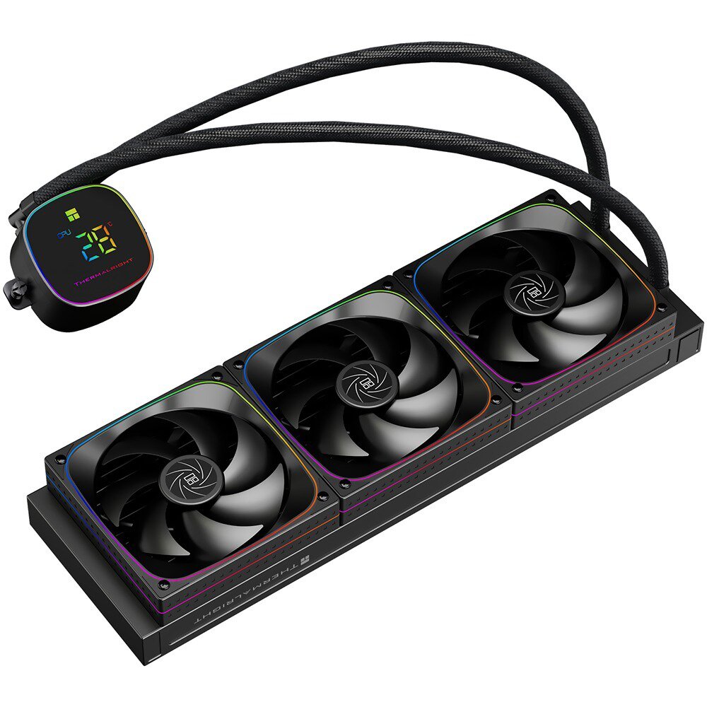 Water Cooler para Procesador Thermalright Frozen Horizon 360 Digital ARGB Black 360MM