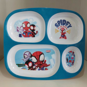 Plato Infantil Divisorio con 4 Compartimentos – Disney