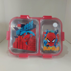 Contenedor Hermético para Viandas con Divisiones de Acero Inoxidable – Disney