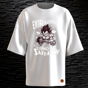 REMERA OVERSIZE DRAGON BALL Z