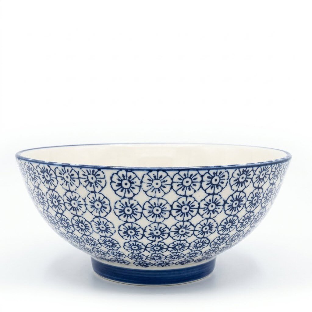 Bowl de Porcelana - Diseño de flor