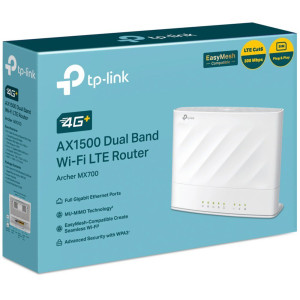 Router Tp-Link Archer MX700 4G+ AX1500 Dual Band / 2.4GHz / 5GHz / 300Mbps