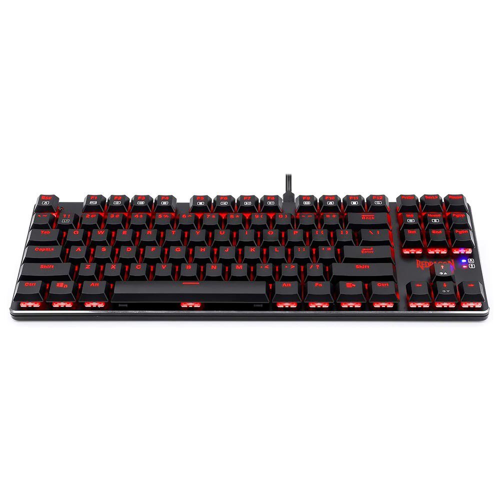 Teclado Gamer Mecánico Redragon K590-RE Mahoraga Wireless / RED / Inglés - Negro