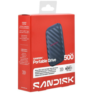 SSD Externo Portátil SanDisk Portable Drive 500GB USB-C