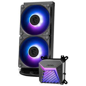 Water Cooler para Processador MSI Mag CoreLiquid A15 240 ARGB 240MM