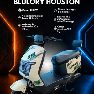 Moto eléctrica Blulory Houston