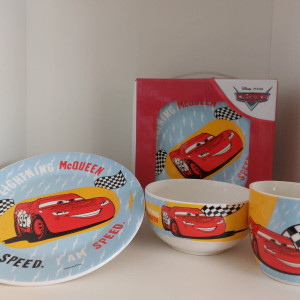 Set de Vajilla Infantil de Cerámica x 3 Piezas – Disney