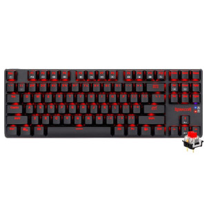 Teclado Gamer Mecánico Redragon K590-RE Mahoraga Wireless / RED / Inglés - Negro