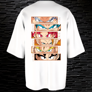 REMERA OVERSIZE DRAGON BALL Z