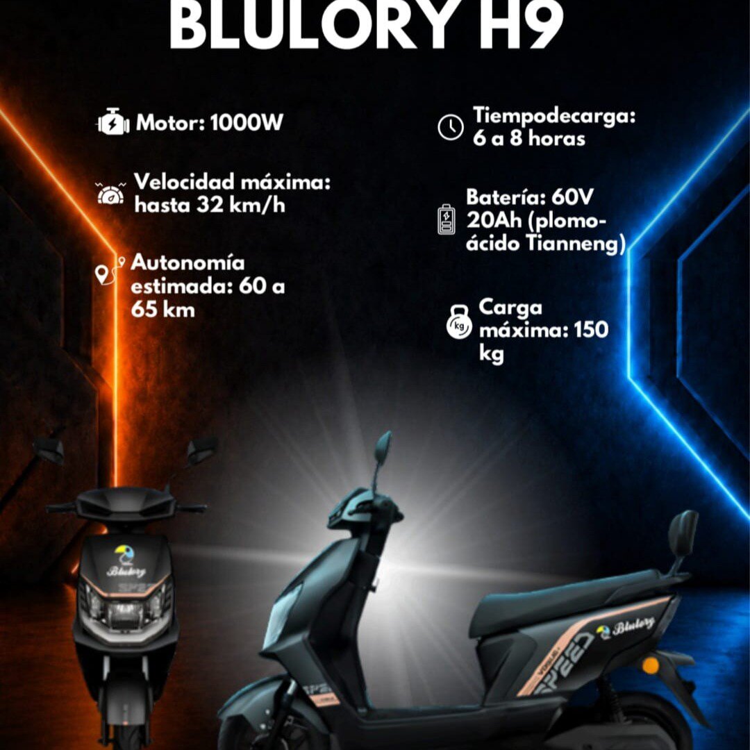 Moto eléctrica Blulory H9