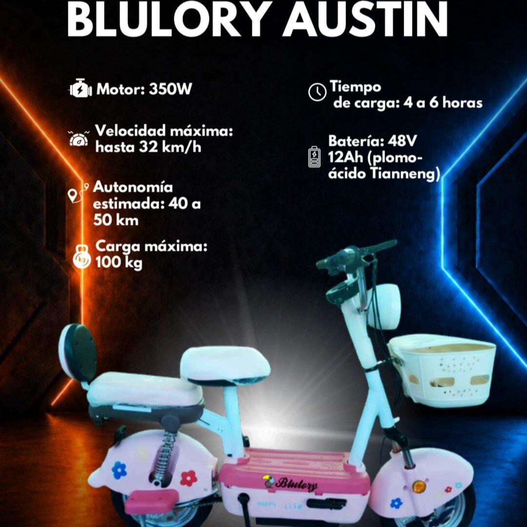 Moto eléctrica Blulory Austin