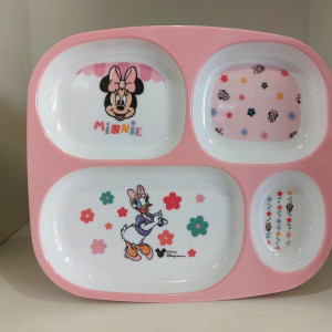 Plato Infantil Divisorio con 4 Compartimentos – Disney