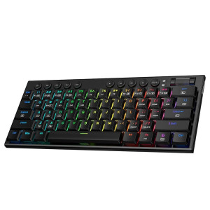 Teclado Gamer Mecánico Redragon K632RGB-PRO Horus Mini Pro Wireless / RED / Inglés