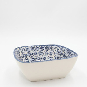Recipiente de Porcelana - Diseño de flor 
