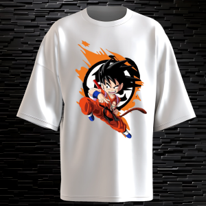 REMERA OVERSIZE DRAGON BALL Z
