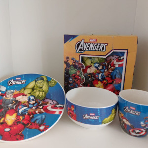 Set de Vajilla Infantil de Cerámica x 3 Piezas – Disney